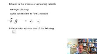 Initiation and Radical Initiators