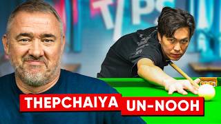 Thailand's No.1 Snooker Player Goes All-Out vs Stephen Hendry