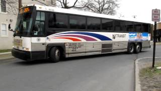 [139  New York] New Jersey Transit D4500CL #9028 leaving the Lakewood Bus Terminal