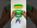 Relaxing Style and Creating ASMR Sound GREENPOP-TUBE #satisfyingvideos #relaxing #poptubes #crunchy