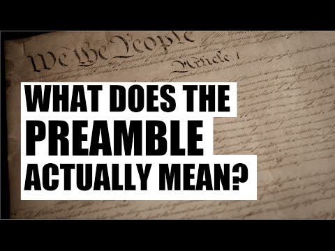 Video: Preamble Of The Treaty And Its Meaning