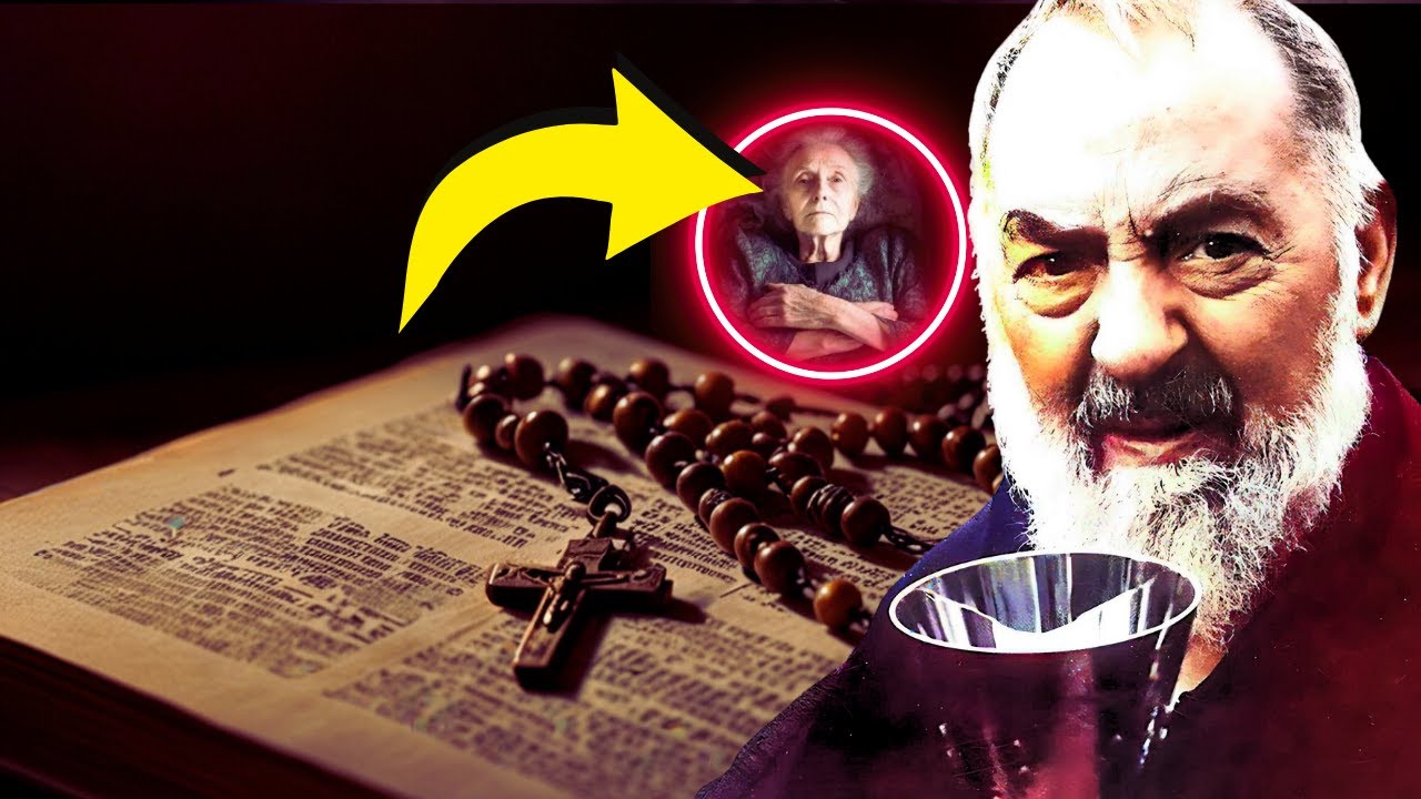 Avertissement de Padre Pio concernant le chapelet : ​​Quand vous le touchez, CECI arrive et...