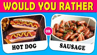 Would You Rather...? Junk Food & Snacks Edition 🎂 🍫 🍨