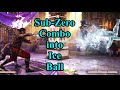 Subzero combo into ice ball  mortal kombat 1