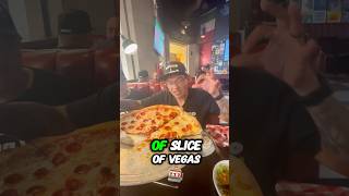 Feeding Strangers in #LasVegas 🤣  #Pizza #Funny