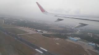 Air India flight takeoff from Chennai International airport