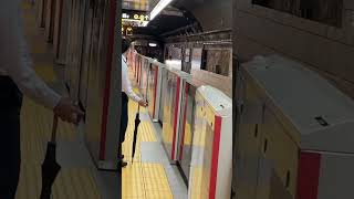 大阪メトロⓂ️Ⓜ️の御堂筋線の北大阪急行電鉄の入線の撮影