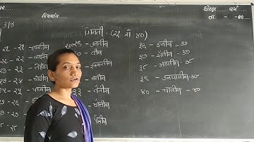 HINDI | STD-3 \ 4 | {Ginti}| Lecture-4 | Pathak School-Amreli