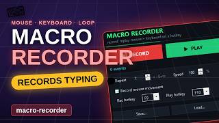 Macro Recorder for Windows — Record Mouse and Keyboard, Free (2026) News