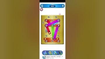SCREW PUZZLE: NUTS and BOLTS Level 216 subscribe and comment