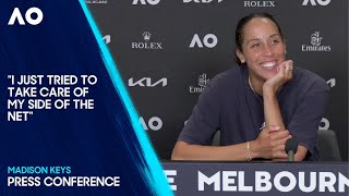 Famous Madison Keys Press Conference | Australian Open 2025 Third Round Net Worth