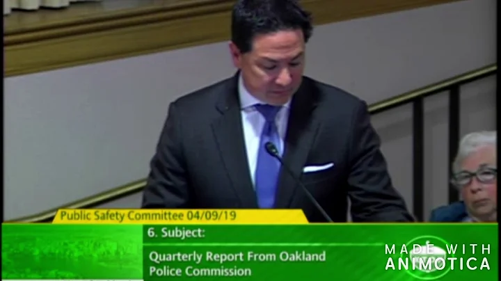 Edwin Prather at Oakland Public Safety Committee M...