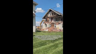 Lancaster County home demolished after foundation shift