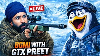 FUN or CHALLENGES 🤣: BGMI LIVE | PUBG x PREET GTX