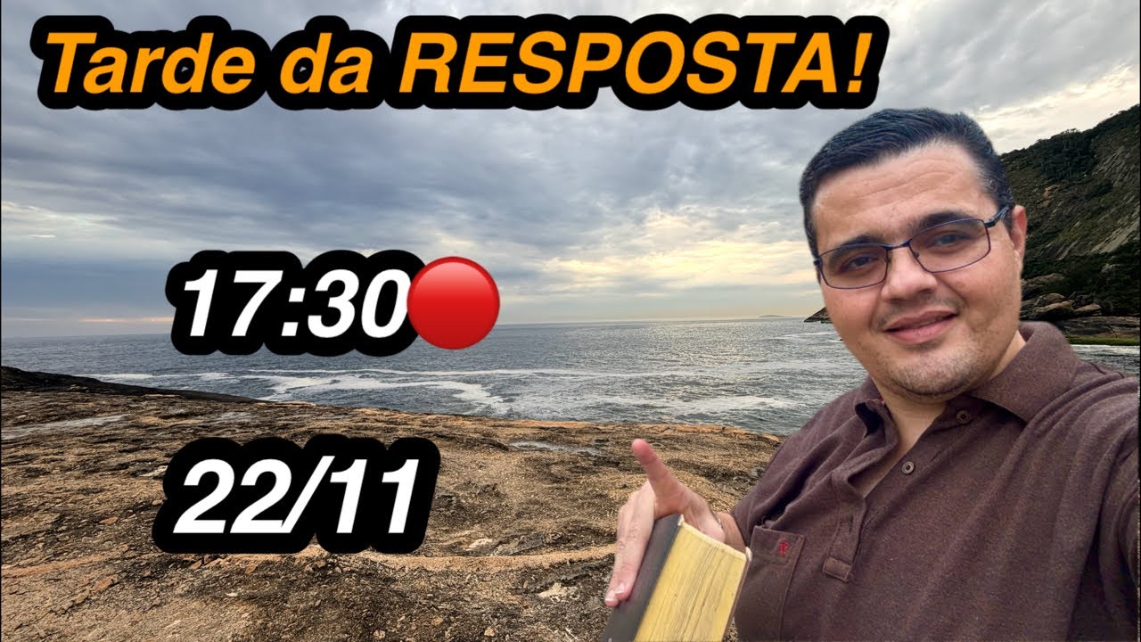 Tarde da RESPOSTA DE DEUS