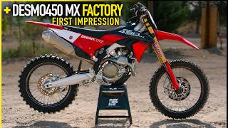 We Tested the Factory Ducati Desmo450 MX...
