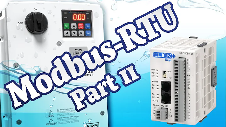 IronHorse ACN NEMA 4X VFD Communications via Modbus RTU Part II - from AutomationDirect