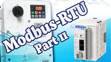 IronHorse ACN NEMA 4X VFD Communications via Modbus RTU Part II - from AutomationDirect