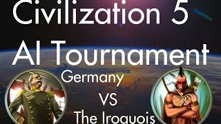 Germany vs The Iroquois: CIV5 AI Tournament #36