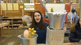 Jackson Middle School-Leonard Bernstein Artful Learning-Junk Sculpture
