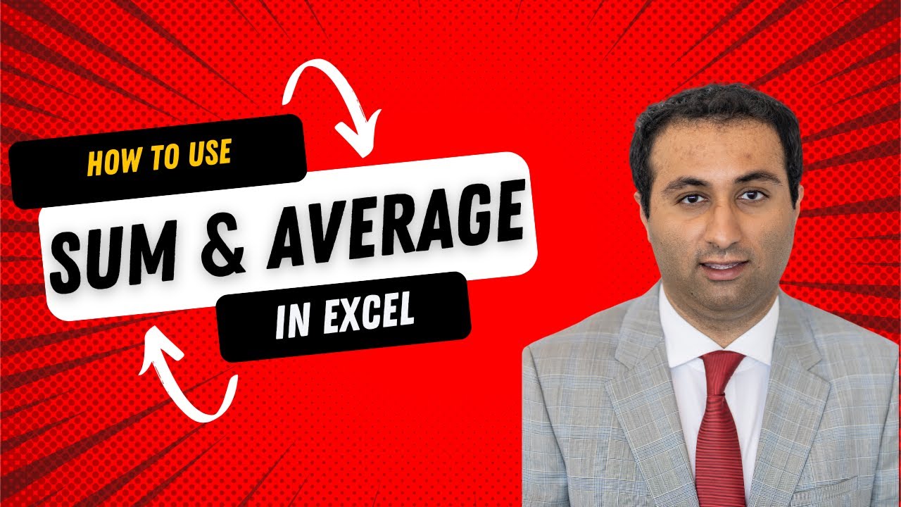 Excel Tips: Mastering SUM & AVERAGE Functions - YouTube