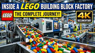 Inside a LEGO Building Block Factory 🏭 | How LEGO Bricks Are Made | The Complete Journey 4K