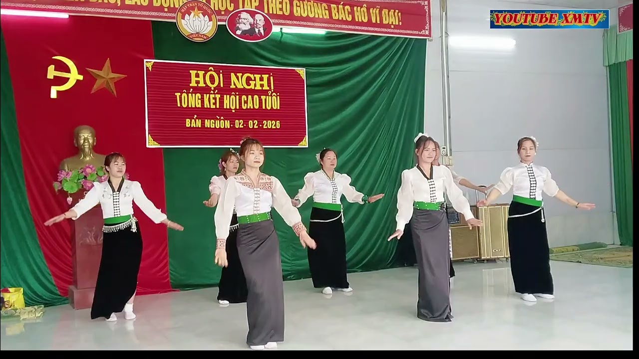 Vũ Điệu Lăm tơi của đội văn nghệ bản Nguồn xã Bắc Yên Sơn La