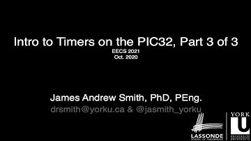Introduction to the PIC32 Timer (3 of 3)