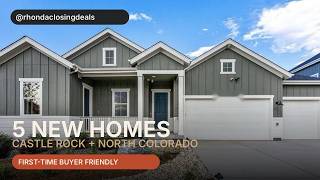 5 NEW Construction Homes in Colorado | Castle Rock, Loveland, Thornton & More