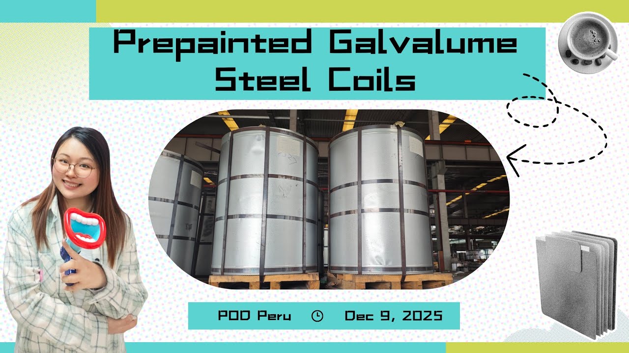 DX51D+AZ Prepainted Galvalume Steel Coils (PPGL) to Peru