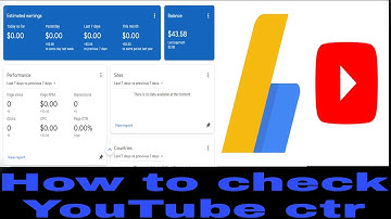 Big Update Google ADSense 2020- CTR Check youtube | How To Check You Tube Adsense CTR properly