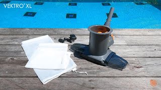 VEKTRO XL Heavy-duty Rechargeable Pool Vacuum (EV91)