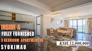 Fully Furnished 3 - Bed Apartment for Short Stays in Syokimau, Nairobi | Kenya