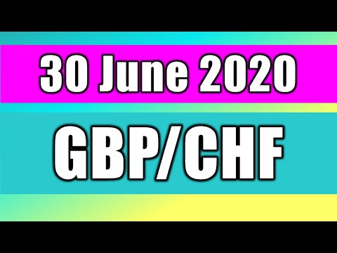 GBPCHF H1 UPDATE Analysis on 30 June 2020 by Trading Gold Forex Exchange | Show Idea GBP/CHF Today