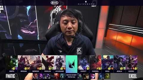 FNC vs XL Highlights LEC Spring Split 2019 W4D1 Fnatic vs Excel Esports