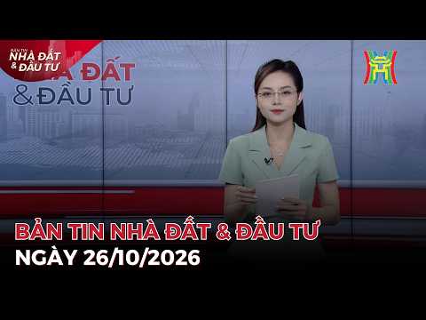 🔴Bản tin Nhà đất và đầu tư ngày 26/10/2026 | Tin tức bất động sản Hà Nội mới nhất