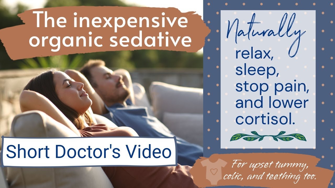 Best natural organic sedative   Doctor's Video Lavender Oil   Dr  JJ Essanté Organics