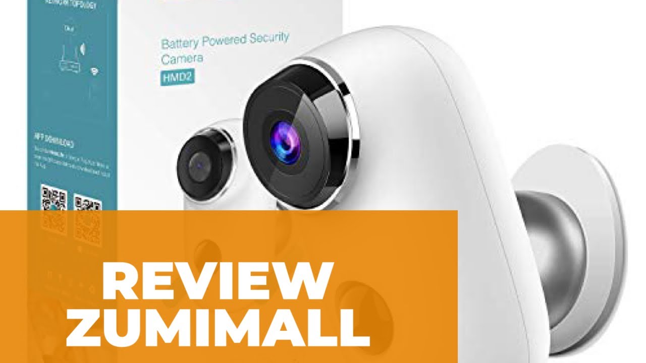 Review Zumimall Wireless Rechargeable Battery Powered WiFi Camera 2020 YouTube