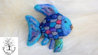 Rainbow Fish NEEDLE FELTING DIY