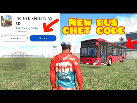 New Bus Cheat Code in Indian Bikes Driving 3D New Update 😱🔥|| New ...