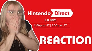 Nintendo Direct 2.8.2023 - Nintendo Switch LIVE REACTION WATCH PARTY