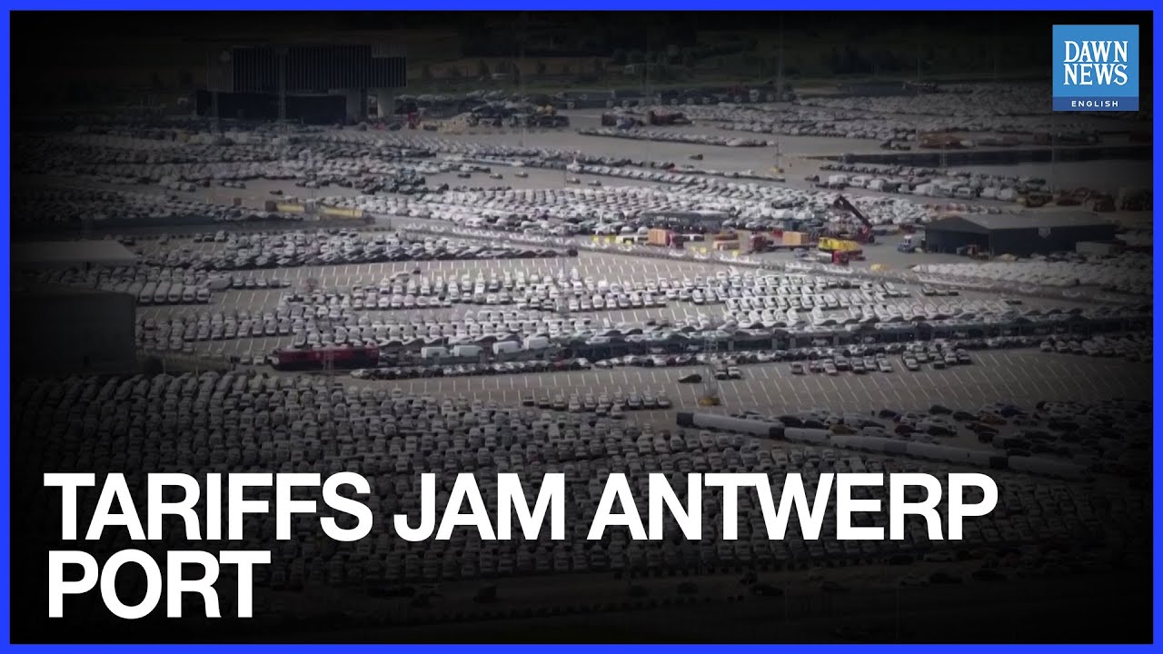Vehicle Backlog Hits Antwerp Port as Trump’s Tariffs Slash U.S.-Bound Exports