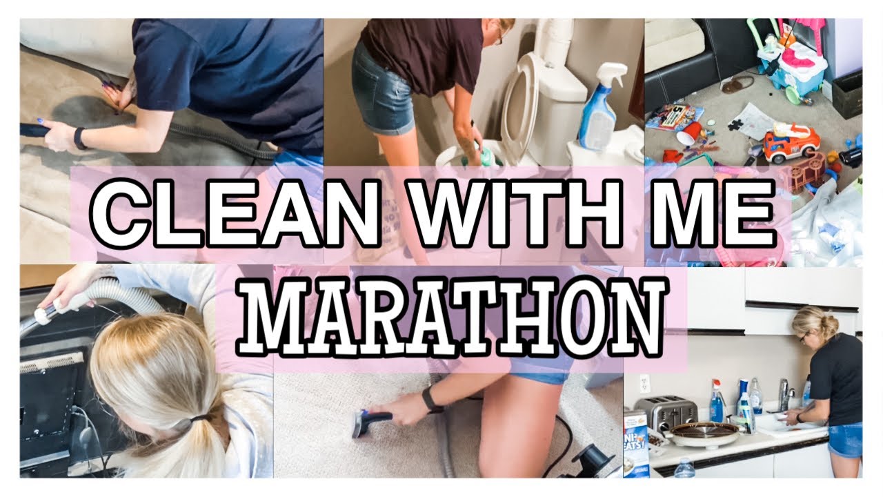 CLEAN WITH ME MARATHON 2021 | EXTREME CLEANING MOTIVATION | GET ...