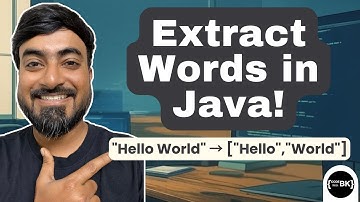 Java String – Extract Words with Examples