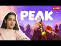 DAY-3🏔️ Climbing to New Heights! | PEAK Livestream with Ariya Gaming! 🚀 @TheRavensDenYT