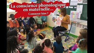 Phonological awareness in kindergarten... How to do it?