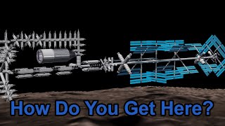 How to go to the Moon in Space Station Infinity!