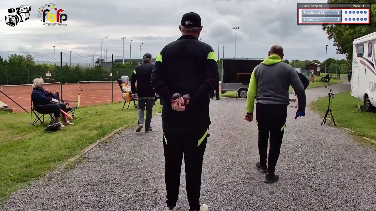 Miniature de la vidéo : Petanque Champ. Véterans X3 H et X2 D
