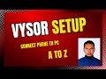 mobile phone connect to pc by vysor | vysor android to pc bangla |