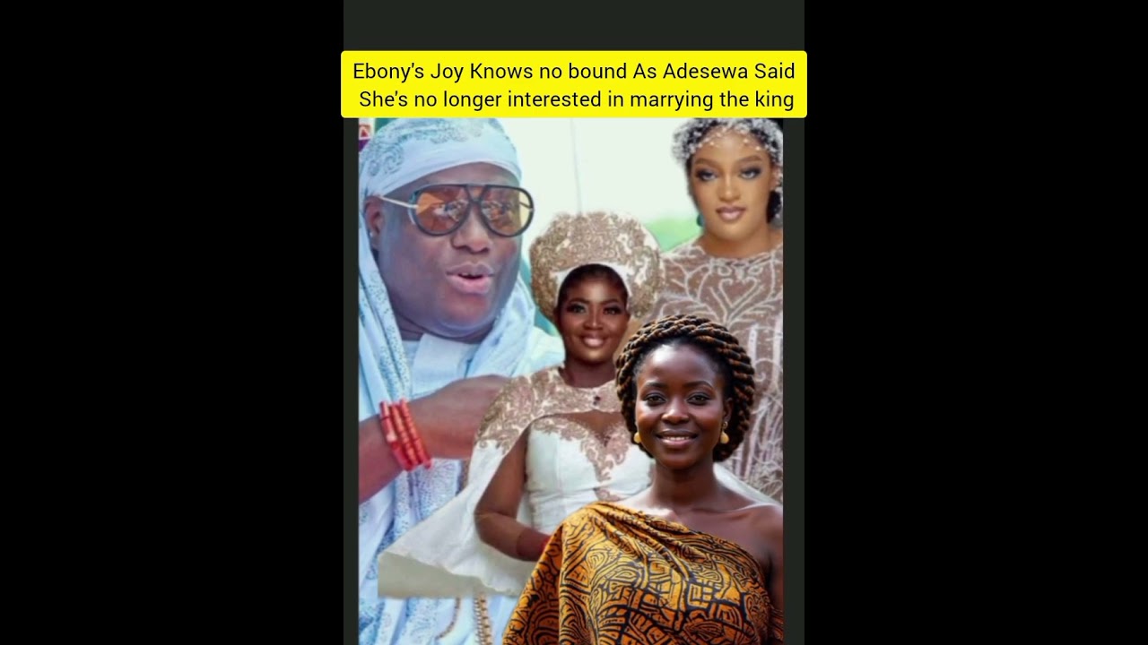 Радость Эбони не знает границ. Как сказала Адесева, она больше не хочет выходить замуж за короля.